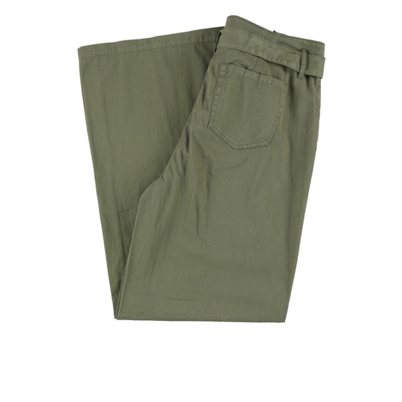 [Blank NYC] Womens Belted Paperbag
Casual Wide Leg Pants - Picture 5 of 17